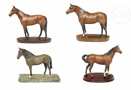 Cuatro caballos England Beswick Porcelain