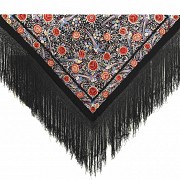 Large manila shawl 19th-20th century