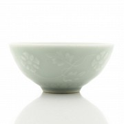 Incised celadon bowl, China, 19th century.