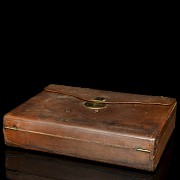 Briggs English travel writing desk, 19th century