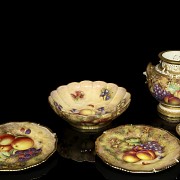 Four-piece set, Royal Worcester, 20th century