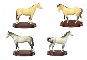 Four horses England Beswick Porcelain