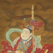 Chinese painting ‘Marshal Ma’, Qing dynasty