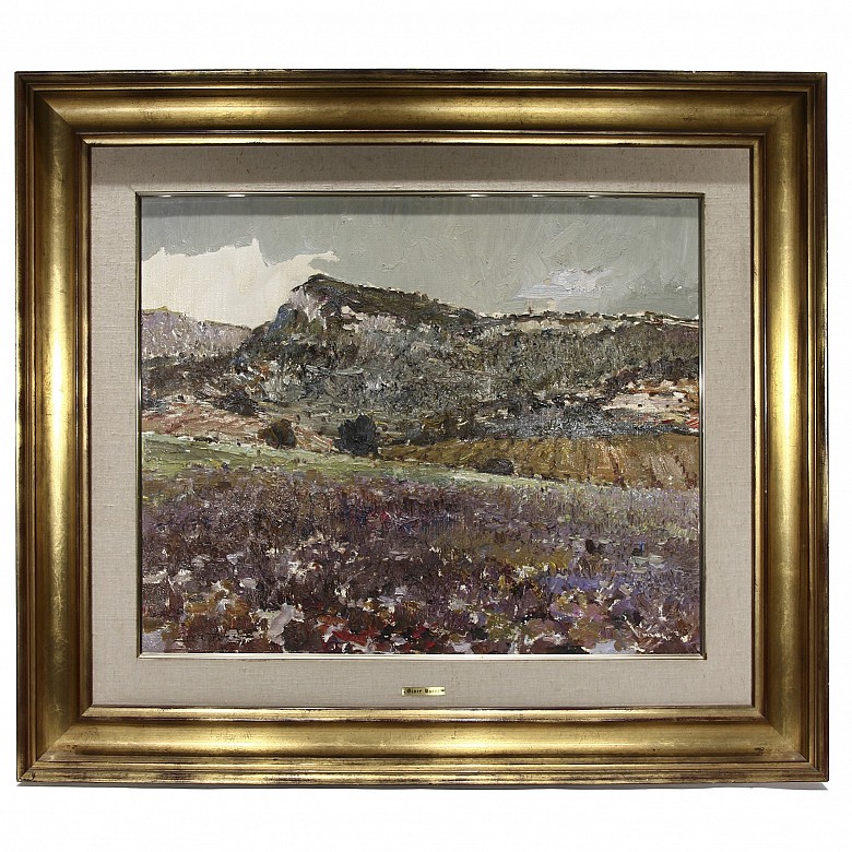 Luis Giner Bueno (1935-2000) “Sierra de Andilla”, 1980