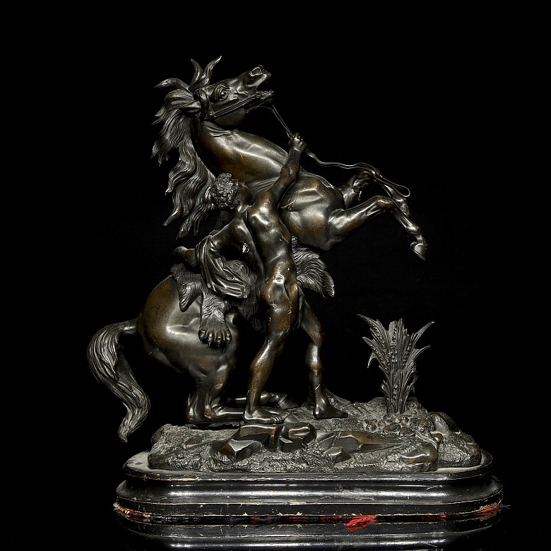 Model of Marly's horse according to Guillaume Coustou