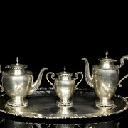 Silver tea and coffee set, 20th century