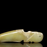 Carved jade dagger, Western Zhou Dynasty