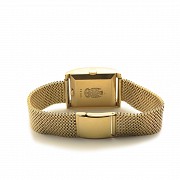 Vintage ‘Lip’ watch in 18kt yellow gold