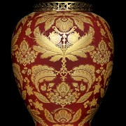 Large red vase, Louis XV style, 20th century - 5