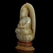 Hetian jade Buddha, Qing dynasty