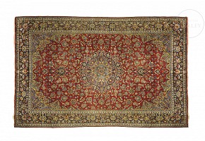 Isfahan Persian rug, 20th century