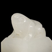 Small ‘Frog’ jade seal, Han dynasty