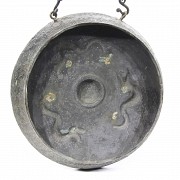 Large bronze gong, Borneo, 19th century - 2