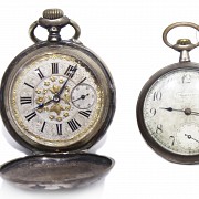 Lot of three pocket watches.