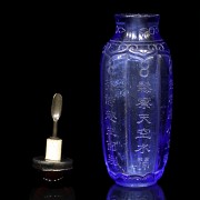 Glass snuff bottle, Qing dynasty, Qianlong