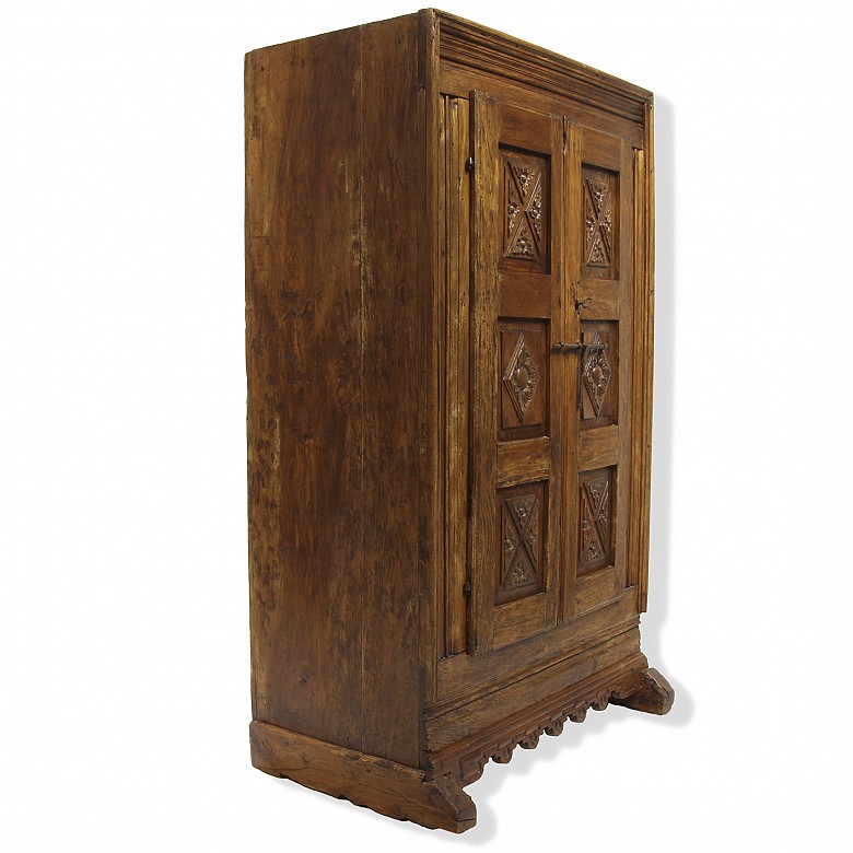 Rustic wooden closet, 20th century