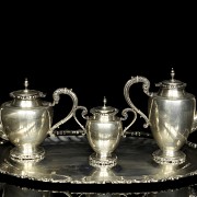 Silver tea and coffee set, 20th century