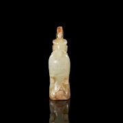 Carved jade figurine ‘Character’, Han style