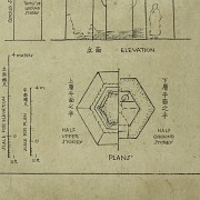 Two reproductions of plans, 20th century