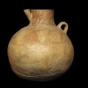 Large rounded ceramic jar, Neolithic (3rd - 2nd millennium B.C.)