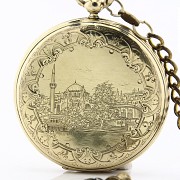 18k gold pocket watch for the Turkish market.