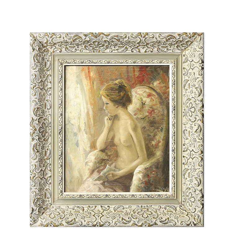 Royo ‘Seated young woman’, 20th century