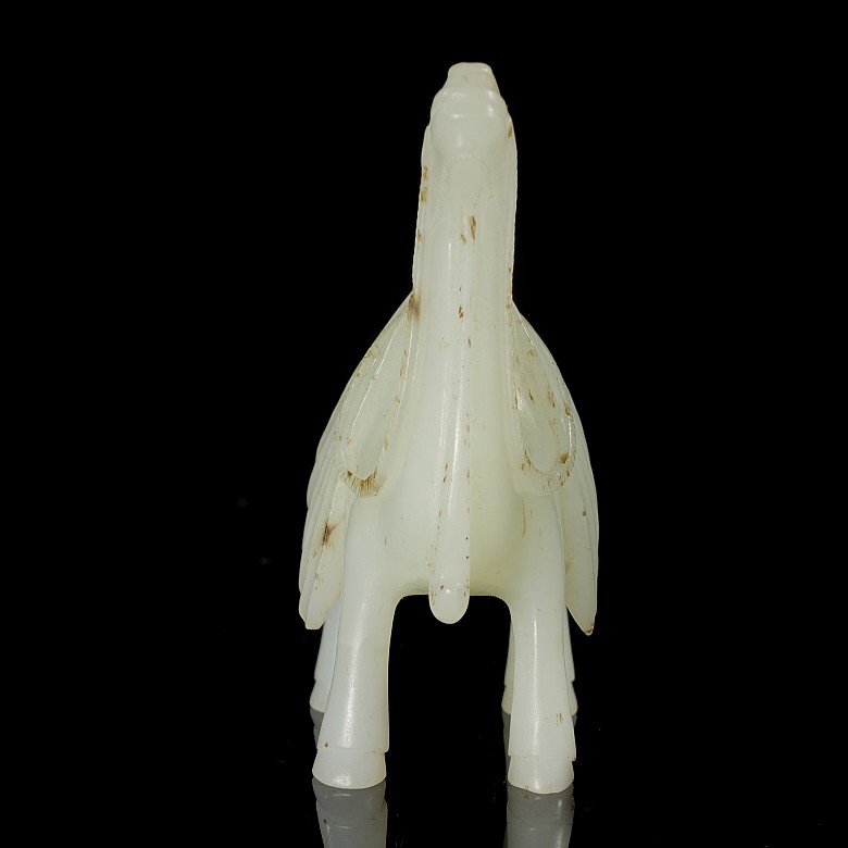 Carved jade figurine ‘Camel’, Qing dynasty