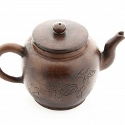 Chinese clay teapot from Yixing.