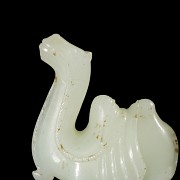 Carved jade figurine ‘Camel’, Qing dynasty