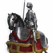 Pair of knights in armor. 20th century