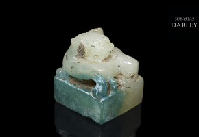 Jade lion seal, Western Han Dynasty