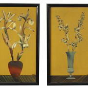 Vicente (20th century) ‘Couple of vases’