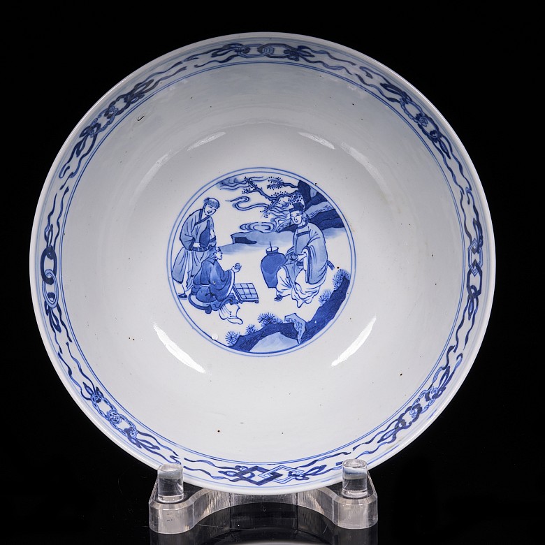 Porcelain bowl “Chinese Tale”, Qing Dynasty