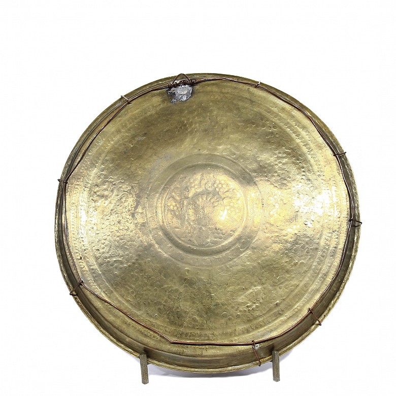 Brass tray, Indonesia