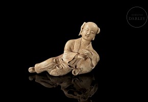 Ceramic modelled figurine ‘Character’, Song style