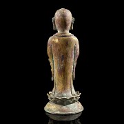 Gilded bronze ‘Buddha’ figure, Liao style