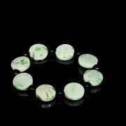 Natural jadeite bracelet, Qing dynasty