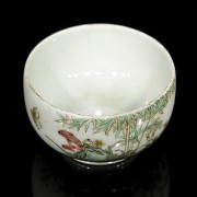 Tea bowl with a garden, 20th century