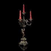 Bronze candelabrum, 20th century - 2