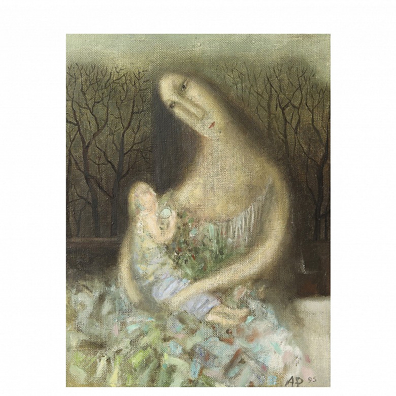 Adyceba P. (20th century) ‘Maternity’, 1995