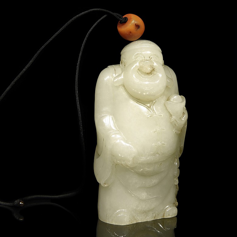 White jade pendant 