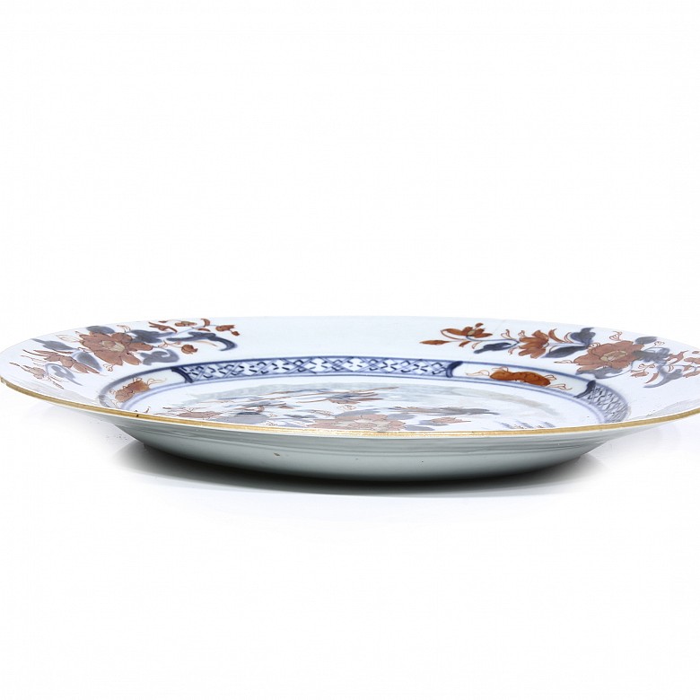 Plato de porcelana, Compañía de Indias, S.XIX