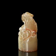 Shousan ‘Dragon’ stone seal, 20th century