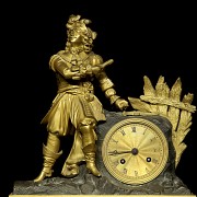 Napoleon III table clock, France 19th century