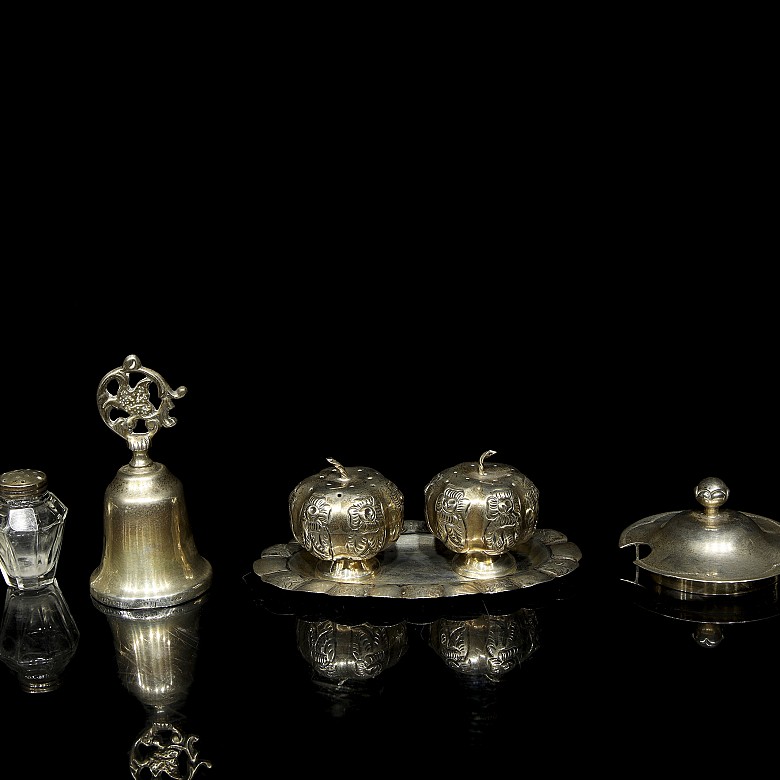 Miscellaneous silver objects, 20th century