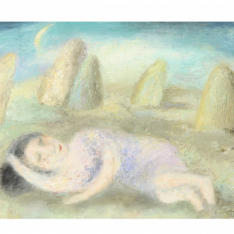 Adyceba P. (20th century) ‘Sleeping Woman’, 1995