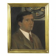 Vicente (20th century) ‘Portrait of a man’