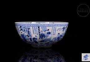 Porcelain bowl “Chinese Tale”, Qing Dynasty