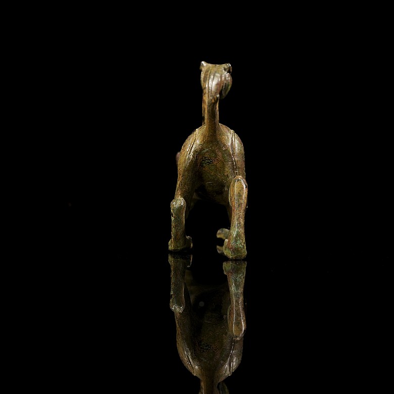 Bronze figure ‘Tiger’, Qing dynasty