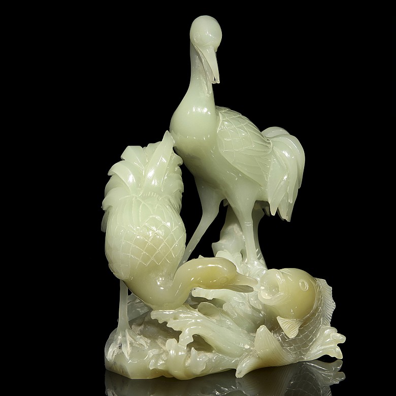 Jade sculpture 